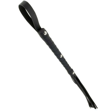 Flogger Deluxe in Pelle con Treccia Nove Code - Piacere e Dominanza